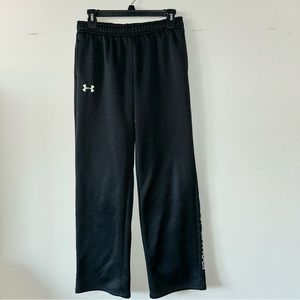 Under Armour youth x large black sweats with pockets. Fits like women medium